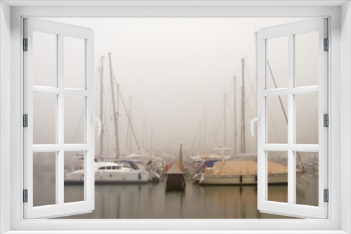 Fototapeta Naklejka Na Ścianę Okno 3D - fog