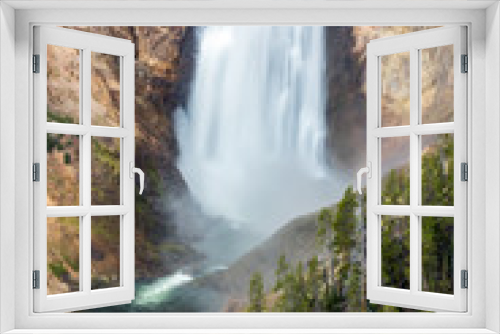 Fototapeta Naklejka Na Ścianę Okno 3D - Lower Yellowstone Falls