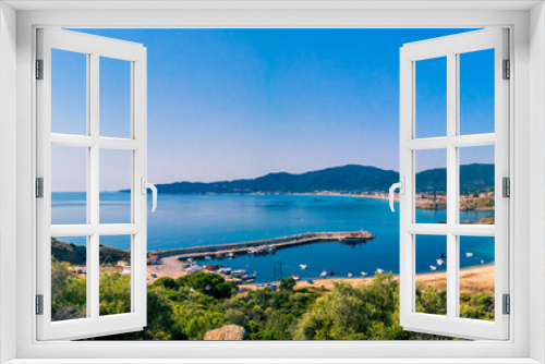 Fototapeta Naklejka Na Ścianę Okno 3D - Greece panorama