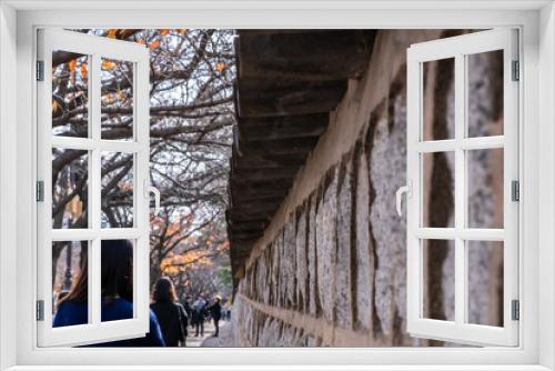 Fototapeta Naklejka Na Ścianę Okno 3D - Autumn scene in Gyeongju, South Korea