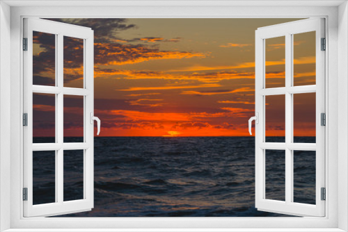 Fototapeta Naklejka Na Ścianę Okno 3D - Sunrise on the Black Sea