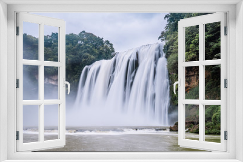 Fototapeta Naklejka Na Ścianę Okno 3D - Scenery of Huangguoshu waterfall in Guizhou, China