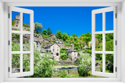 Fototapeta Naklejka Na Ścianę Okno 3D - Belcastel, Aveyron, Occitanie, France.