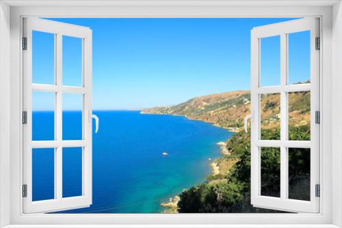 Fototapeta Naklejka Na Ścianę Okno 3D - Greece Crete island Kalami beach