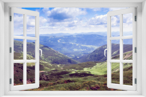 Fototapeta Naklejka Na Ścianę Okno 3D - landscape of a Carpathians mountains
