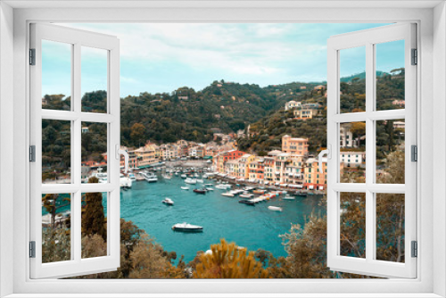 Fototapeta Naklejka Na Ścianę Okno 3D - Portofino 