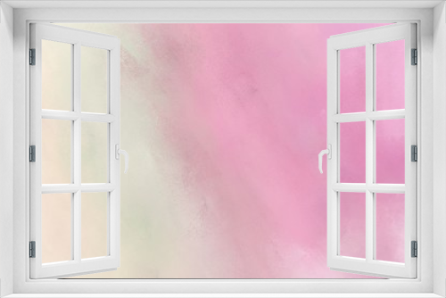 Fototapeta Naklejka Na Ścianę Okno 3D - painting vintage background illustration with baby pink, pastel magenta and antique white colors and space for text or image. can be used as header or banner