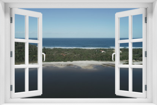 Fototapeta Naklejka Na Ścianę Okno 3D - Lagoa do Peri e Armação
