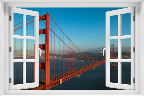 Fototapeta Naklejka Na Ścianę Okno 3D - The Golden Gate Bridge 