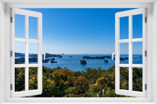 Fototapeta Naklejka Na Ścianę Okno 3D - [長崎県]九十九島の風景（船越展望台）