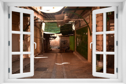 Fototapeta Naklejka Na Ścianę Okno 3D - Streets of Nazareth Old City