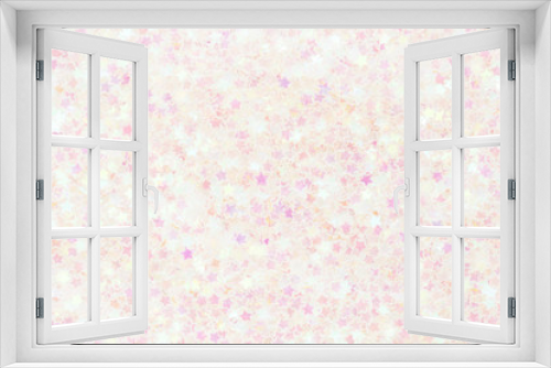 Background with pastel confetti.