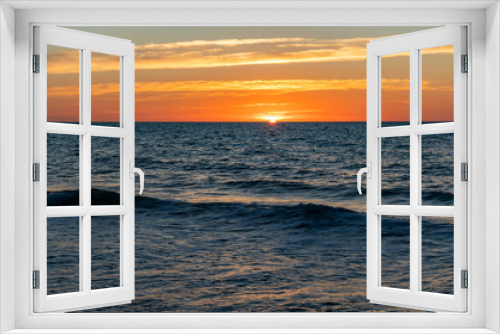 Fototapeta Naklejka Na Ścianę Okno 3D - Sunset on Gulf of Mexico Beach in Captiva Island, Florida, USA