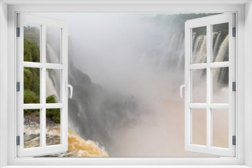 Fototapeta Naklejka Na Ścianę Okno 3D - Iguazu Falls from the Argentinian side, South America