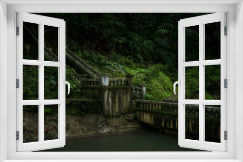 Fototapeta Naklejka Na Ścianę Okno 3D - Kanchanaburi Jungle Waterfalls and Pristine Phuket Beaches