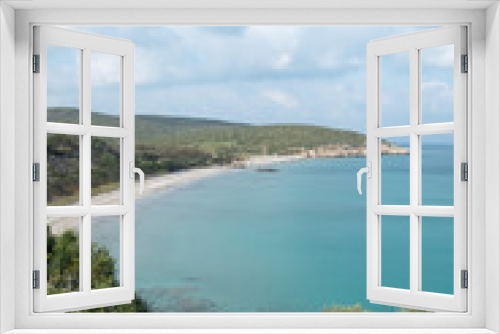 Fototapeta Naklejka Na Ścianę Okno 3D - Coaquaddus Sant'Antioco Isola Sardegna Sardinia spiaggia