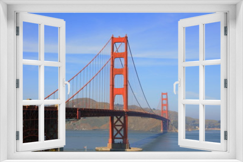 Fototapeta Naklejka Na Ścianę Okno 3D - Golden Gate bridge in San Francisco