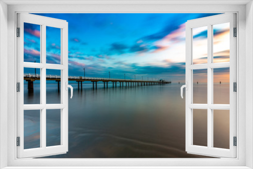Fototapeta Naklejka Na Ścianę Okno 3D - Shorncliff Pier Long Exposure Sunrise