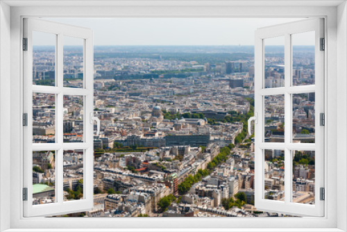 Fototapeta Naklejka Na Ścianę Okno 3D - Paris, France cityscape. South-east Paris at the end of Boulevard de Port-Royal.