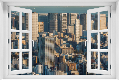 Fototapeta Naklejka Na Ścianę Okno 3D - 日本,東京の典型的な風景 Scenery of Japan in Tokyo 