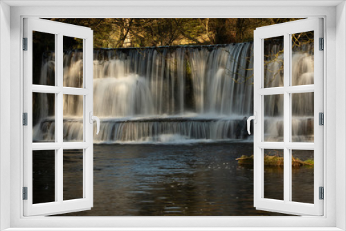 Fototapeta Naklejka Na Ścianę Okno 3D - Nidd Falls