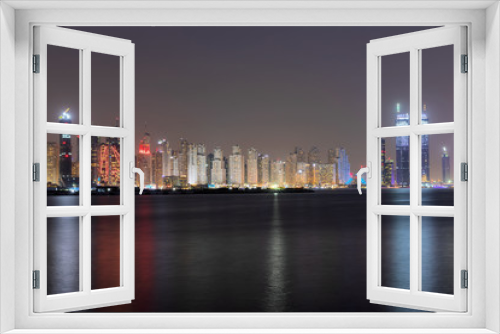 Fototapeta Naklejka Na Ścianę Okno 3D - Luxus Palm Island Dubai