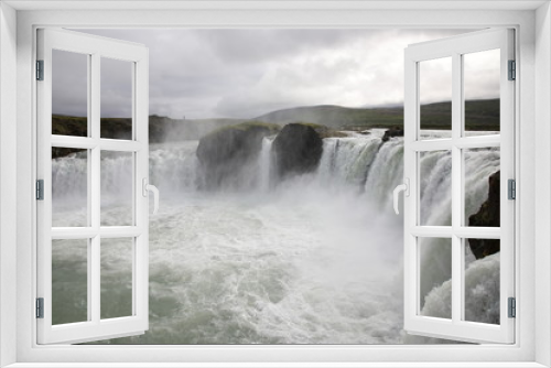 Fototapeta Naklejka Na Ścianę Okno 3D - Godafoss, waterfall of the gods, Iceland