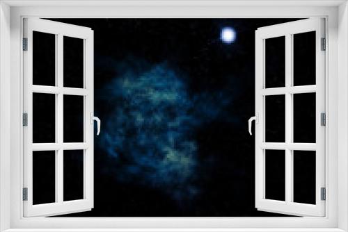 Fototapeta Naklejka Na Ścianę Okno 3D - Small part of an infinite star field
