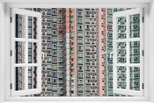 Residential buildings in Hong Kong