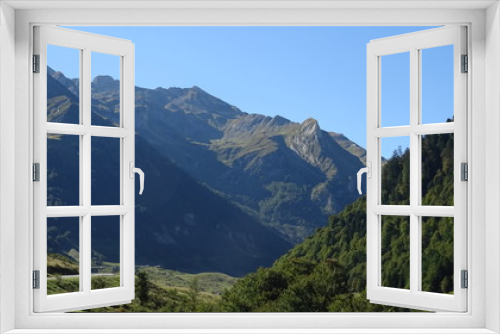 Fototapeta Naklejka Na Ścianę Okno 3D - gebirgspanorama der französischen pyreneen