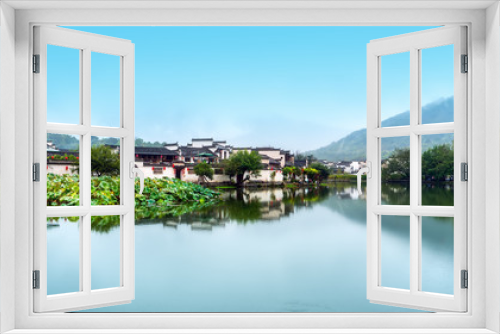 Fototapeta Naklejka Na Ścianę Okno 3D - Hongcun, an ancient village in Anhui