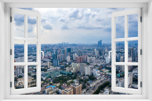 Fototapeta Naklejka Na Ścianę Okno 3D - Nanjing City, Jiangsu Province, urban construction landscape