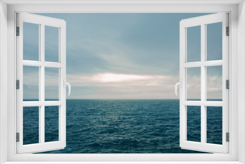Fototapeta Naklejka Na Ścianę Okno 3D - sea and blue sky