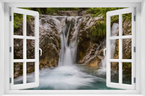 Fototapeta Naklejka Na Ścianę Okno 3D - waterfalls in Italy