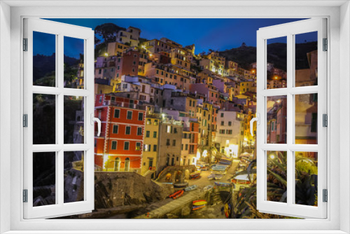 Fototapeta Naklejka Na Ścianę Okno 3D - Riomaggiore, Cinque Terre