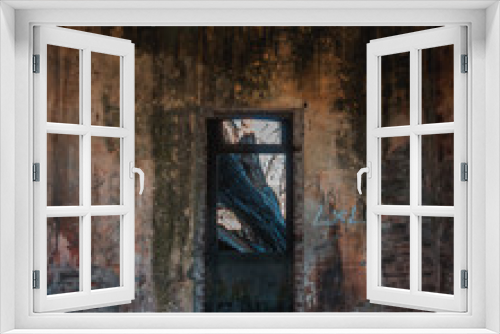 Fototapeta Naklejka Na Ścianę Okno 3D - boleteria abandonada