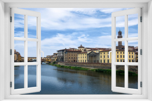 Fototapeta Naklejka Na Ścianę Okno 3D - Ponte Vecchio, Florenz, Italien