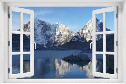 Fototapeta Naklejka Na Ścianę Okno 3D - Everest Region Mountain Ranges