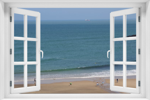 Fototapeta Naklejka Na Ścianę Okno 3D - Plage de Biarritz