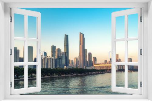 Fototapeta Naklejka Na Ścianę Okno 3D - Modern city of Guangzhou, China