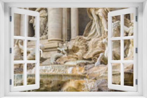 Fototapeta Naklejka Na Ścianę Okno 3D - Italy / Rome 14. December 2019  Fontana di Trevi (Lovers fountain) 