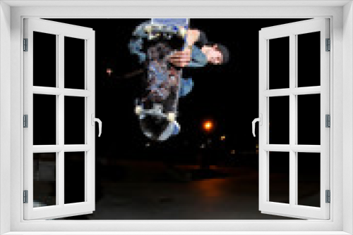 Fototapeta Naklejka Na Ścianę Okno 3D - skateboard