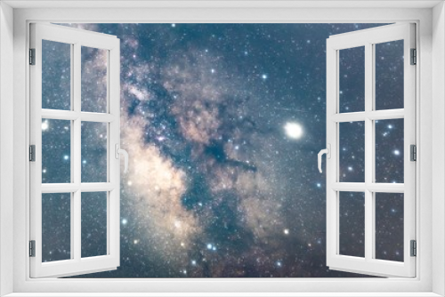 Fototapeta Naklejka Na Ścianę Okno 3D - starry sky with stars