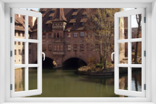 Fototapeta Naklejka Na Ścianę Okno 3D - Nürnberg