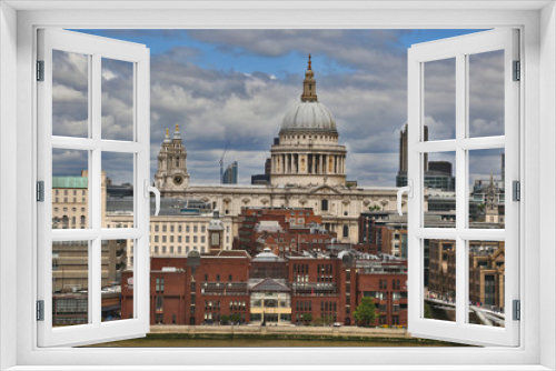 Fototapeta Naklejka Na Ścianę Okno 3D - London