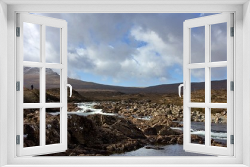 Fototapeta Naklejka Na Ścianę Okno 3D - scotland highland