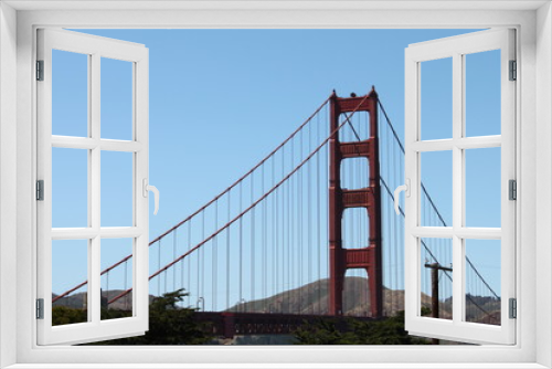 Fototapeta Naklejka Na Ścianę Okno 3D - golden gate bridge in san francisco CA USA
