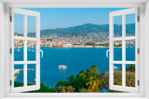Fototapeta Naklejka Na Ścianę Okno 3D - Panoramic view of the city of Acapulco