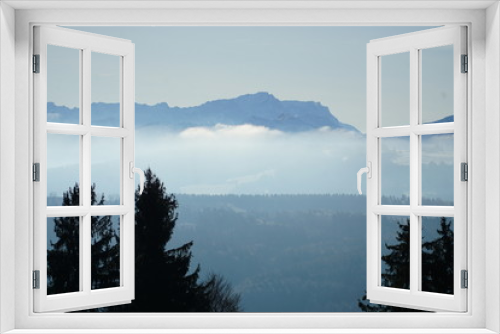Fototapeta Naklejka Na Ścianę Okno 3D - Zugspitze