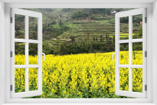 Fototapeta Naklejka Na Ścianę Okno 3D - the landscape in sichuan,china